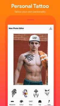 Man Stylist Edit: Photo Editor for Man, Manly screenshot 2