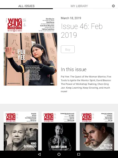 Wing Chun Illustrated Magazine screenshot 13