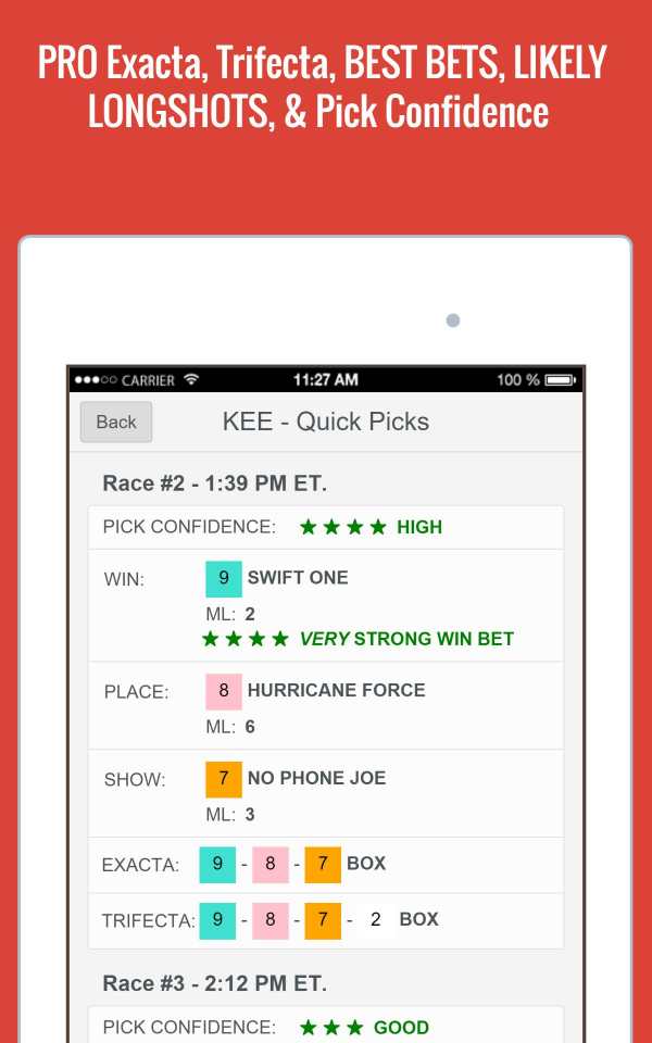 Free Horse Racing Picks & Tips - TVG NYRA Bet Help screenshot 19