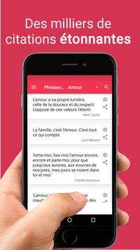 Phrases pour Conquérir l'amour screenshot 1