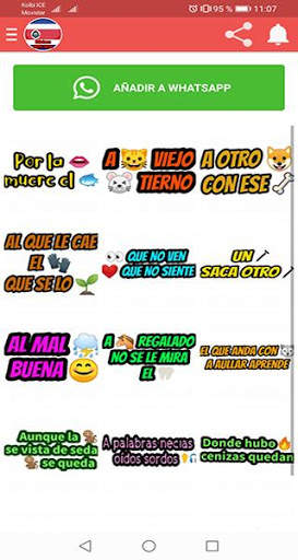 Stickers Costa Rica para WhatsApp/ waSticker app screenshot 3