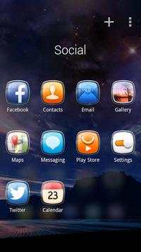 Crystal GO Launcher Theme screenshot 4