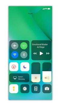 control center-control panel,lock screen 2 تصوير الشاشة