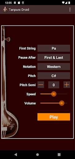 Tanpura Droid screenshot 1
