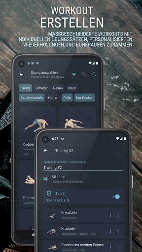 Workout Zuhause - Fitness und Bodybuilding screenshot 8