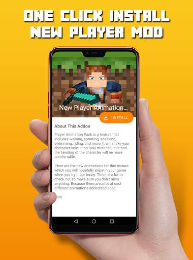 Player Animations Mod for MCPE screenshot 1