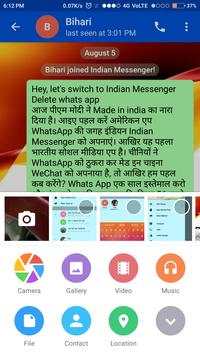 Indian Messenger Free Voice Calling And Chatting screenshot 2