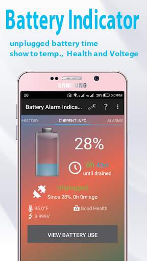 Battery Alarm Indicator screenshot 1