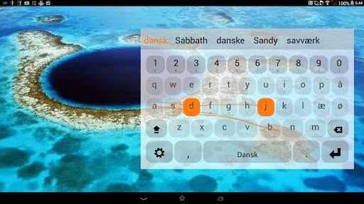Danish Keyboard Plugin скриншот 2