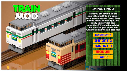 Train Mod for Minecraft PE скриншот 4