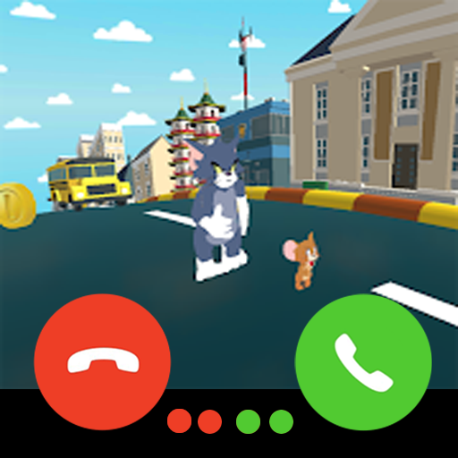 Tom &amp; Jerry Fake Video Call icon