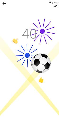 Messenger Football Soccer Game Tap Ball Juggle Tap screenshot 6