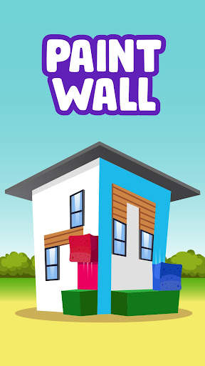 Paint wall | Exciting House Painting Puzzle Game screenshot 1