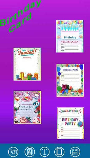 Birthday Invitation Maker : Invitation Card Maker screenshot 5