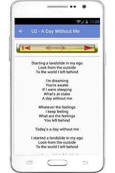 U2 Song And Lyrics screenshot 2