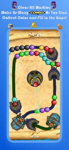 Space Marble Blast Zuma Clasic screenshot 4
