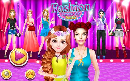 Fashion Dress up Battle 2021: Makeup Games Free screenshot 1