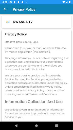 Rwanda Tv screenshot 2