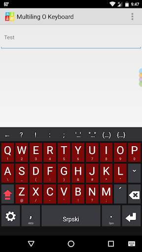 Serbian(Latin) Keyboard plugin screenshot 2