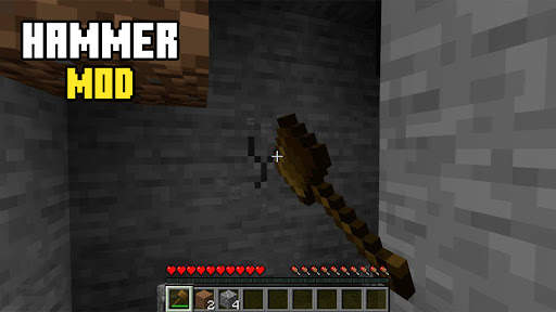 Minner Hammer Minecraft Mod screenshot 2