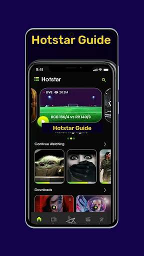Hotstar Live Cricket Match  - Live IPL Helper screenshot 4