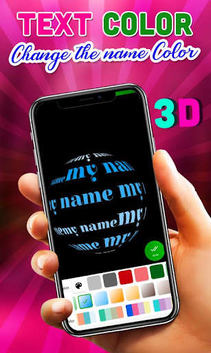 3D My Name Live Wallpaper screenshot 7