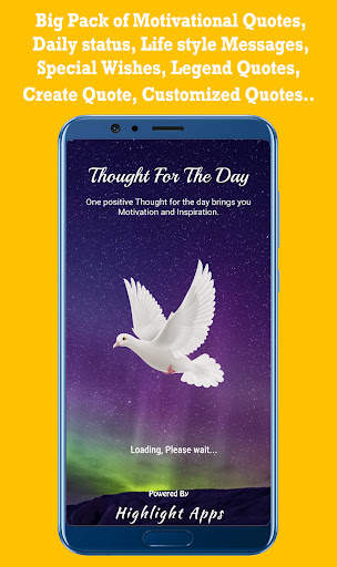 Thought For The Day Life Quote screenshot 1