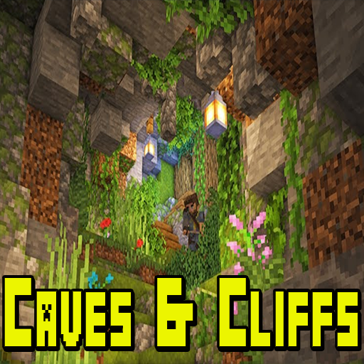 Caves And Cliffs Update per Minecraft PE icon
