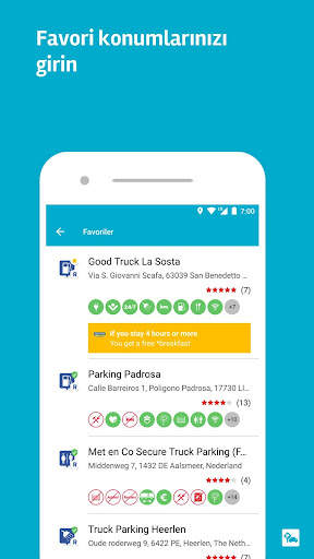 Truck Parking Europe screenshot 6