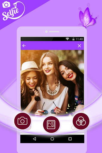DSLR Selfie - Selfie Camera,beauty Cam,photo edit screenshot 2