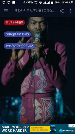FELA KUTI HIT SONGS screenshot 2