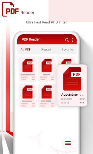 PDF Reader 2020 – PDF Viewer, Scanner & Converter скриншот 1