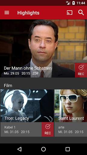 Save.TV – TV Recorder, Fernsehen ohne Werbung screenshot 1