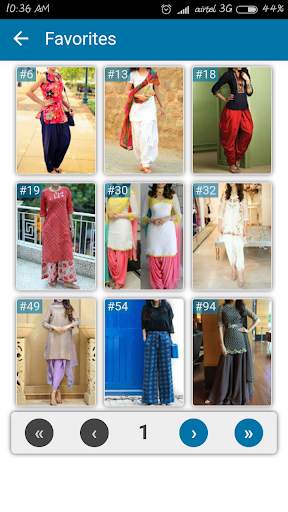 Dhoti Palazzo Tulip Designs screenshot 5