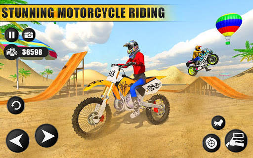 Beach Water Surfer Dirt Bike: Free Racing Games 3D screenshot 3
