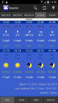 WeatherOnline Wetter screenshot 2
