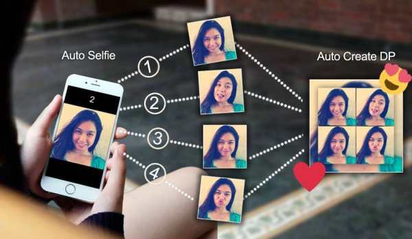 Insta Selfie Camera - Collage 1 تصوير الشاشة