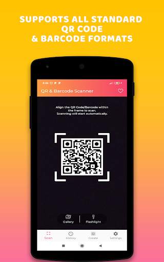 Fast QR Scanner - Barcode Scanner, QR Code Reader screenshot 2