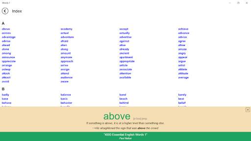 4000 Essential English Words 1 скриншот 14