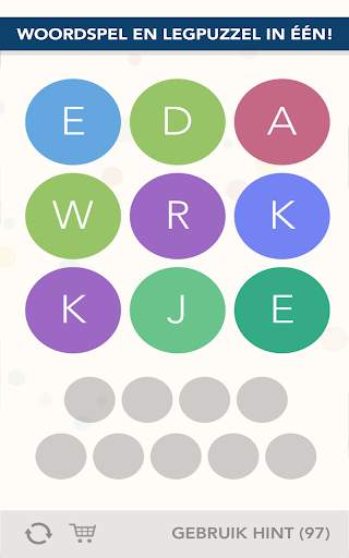 WordBubbles screenshot 1