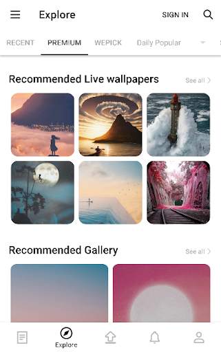 Wallpapers HD - Backgrounds for Mobile screenshot 2