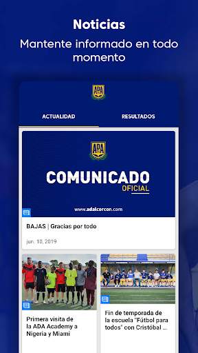 AD Alcorcón - App Oficial 3 تصوير الشاشة