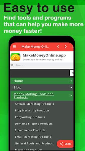 Learn How to Make Money Online स्क्रीनशॉट 3