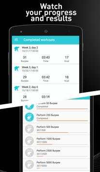 Burpee workout - HIIT & Crossfit challenge screenshot 6