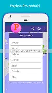 Pisphon Pro VPN Unlimited Proxy - Proxy Master 1 تصوير الشاشة