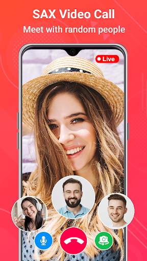 SAX Live Video Call - Live Talk screenshot 3