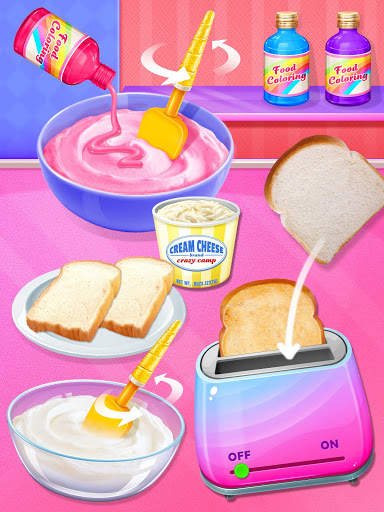 Unicorn Rainbow Toasts - Trendy Unicorn Breakfast screenshot 2