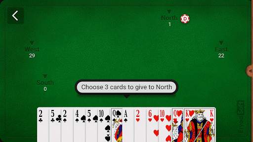 Hearts screenshot 2