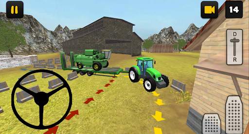 Tractor Simulator 3D: Harvester Transport screenshot 5