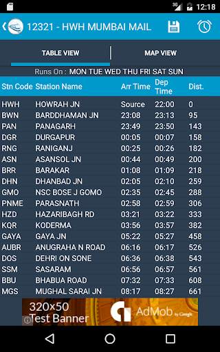 Indian Rail Train Status screenshot 10